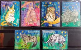 Botswana 2010, Nocturnal Animals, MNH Stamps Set - Botswana (1966-...)