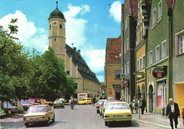 WEIDEN, BAVARIA, ARCHITECTURE, TOWER WITH CLOCK, CARS, GERMANY, POSTCARD - Weiden I. D. Oberpfalz