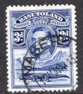 Basutoland 1938 Single 3d Stamp From The George VI Definitive Set In Fine Used - 1933-1964 Crown Colony