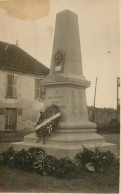 TRAPPES Le Monument - CARTE PHOTO - Trappes