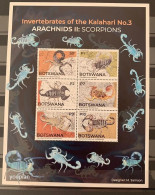 Botswana 2021, Scorpions, MNH S/S - Botswana (1966-...)