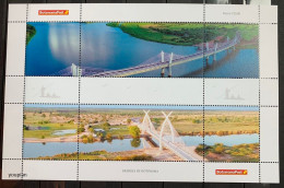 Botswana 2022, Bridges, MNH S/S - Botswana (1966-...)