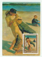 WRESTLING BOYS / NIÑOS LUCHADORES. Hungarian National Gallery. Budaspest. Maximum-card - Unclassified