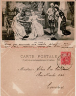 ARGENTINA 1903 POSTCARD SENT TO BUENOS AIRES - Briefe U. Dokumente