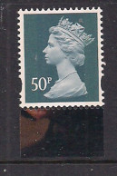 GB 2021 QE2 50p Slate Machin Umm M21L MPIL SG U3077 Ex DY 42 Jubilee (K1496) - Machins