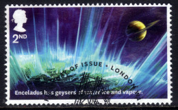 GB 2020 QE2 2nd Visions Universe Enceladus Ex FDC SG 4324 ( H615 ) - Gebraucht