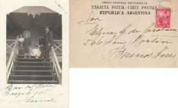 ARGENTINA 1905 POSTCARD SENT TO BUENOS AIRES - Cartas & Documentos