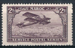 MAROC Timbre Poste Aérienne N°10* Neuf Charnière TB Cote : 3,00€ - Poste Aérienne