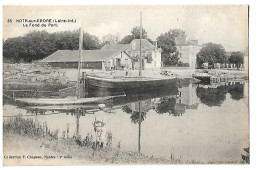 Nort Sur Erdre - Le Fond Du Port - Erreur D'ortographe NOTR - Collection F. CHapeau - Neuve - Nort Sur Erdre