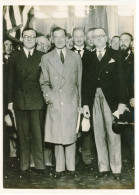 Photo Meurisse Années 1930,l'arrivée De James Walker Maire De New York à Paris, Format 13/18 - Persone Identificate