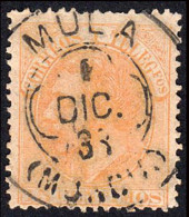 Navarra - Edi O 210 - 15 Cts. - Mat Trébol "Mula" - Used Stamps