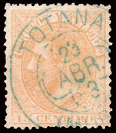 Navarra - Edi O 210 - 15 Cts. - Mat Trébol Azul "Totana" - Used Stamps