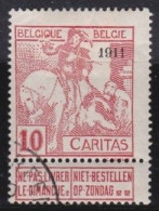 Belgie  .   OBP   .     98    .    O   .  Gestempeld   .   /   .   Oblitéré - 1910-1911 Caritas