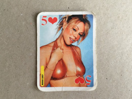 Music - Collection Playing Card - Trading Card - 80/61 Mm - Mariah Carey - Autres & Non Classés