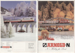 Catalogue ARNOLD-N 1987 N-Hobby För Livet -N-Modelljärnväg Schwedische Ausgabe - En Suédois - Ohne Zuordnung