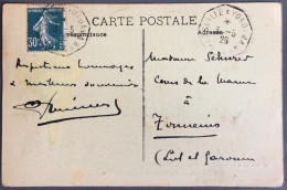 France, Divers Sur CPA, TAD MARSEILLE A YOKOHAMA 3.5.1925 - (B2143) - Correo Marítimo