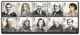 2009 Eminent Britons Used Set HRD2-C - Oblitérés