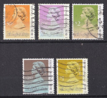 Hong Kong   1890 - 1997     Y&T   N °  501   504   509   569   607   Oblitérés - Used Stamps