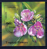 TANZANIEBloc N°250  (1994) Fleurs - Tanzania (1964-...)