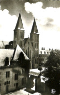 Belgique - Namur - Anhée - Abbaye De Maredsous - Eglise Et Vue De L'Ecole Abbatiale - Anhee