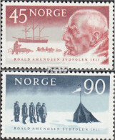 Norwegen 462-463 (kompl.Ausg.) Postfrisch 1961 Ankunft Amundsens Auf Südpol - Ungebraucht