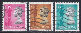 Hong Kong   1890 - 1997     Y&T   N °  683   689   693      Oblitérés - Gebraucht