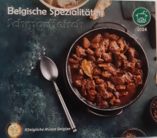 Belgium BU Set WMF 2024 World Money Fair Schmorfleisch With Signature Aantekening RARE - Belgien