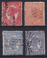 Queensland QUEEN VICTORIA - Used Stamps