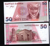 Kyrgyzstan 50 Som Unc - Kyrgyzstan