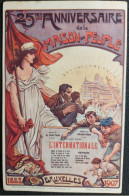 1907 25th Anniversary " MAISON PEUPLE In Bruxelles Artist PPC I-, VF  44 - Demonstrations