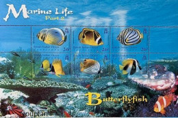 British Indian Ocean Territories 2006, Marine Life - Butterfly Fish, MNH S/S - Territoire Britannique De L'Océan Indien