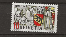 1941 MNH Switzerland Mi 398 Postfris** - Unused Stamps