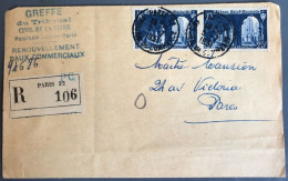 France, Divers Sur Enveloppe De Paris, 5.7.1951 - (B2156) - 1961-....