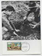 GRECE 50A JAMBOREE SCOUT CARTE MAXIMUM  CARD MAX AOHNAI 23.VI.1960 - Maximum Cards & Covers