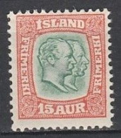 Iceland      .       Yvert    .      53      .     *      .      Mint-hinged - Nuevos