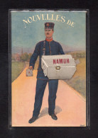 (06/02/24) BELGIQUE-CPA NAMUR - CARTE A SYSTEME DE 10 VUES - Namur