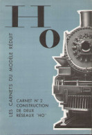 Catalogue RIVAROSSI 1959 Carnet N.2 Construction De 2 Reseaux HO - Bruxelles - Francese