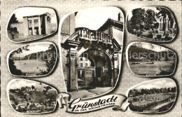 41787698 Gruenstadt Kriegerdenkmal Eiswoog Leininger Tor Gruenstadt - Grünstadt