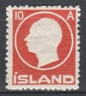 Iceland      .       Yvert    .      69      .     *      .      Mint-hinged - Unused Stamps