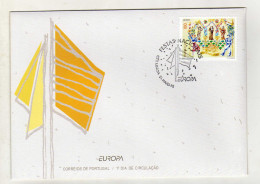 Enveloppe 1er Jour PORTUGAL Oblitération CTT LISBOA 21/05/1998 - FDC