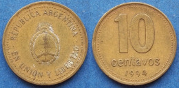 ARGENTINA - 10 Centavos 1994 KM# 107 Monetary Reform (1992) - Edelweiss Coins - Argentine