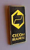 Z355 Pin's Médical CECOM Beaune 92 Centre Orientation Pour Les Malvoyants Aveugles Aveugle Côte D'Or Achat Immédiat - Geneeskunde