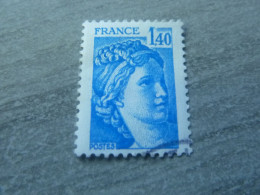 Sabine De Gandon - 1f.40 - Gomme Tropicale - Yt 1975 A - Bleu - Oblitéré - Année 1979 - - 1977-1981 Sabina Di Gandon