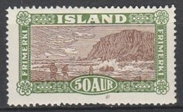 Iceland      .       Yvert    .      119     .     *      .      Mint-hinged - Unused Stamps