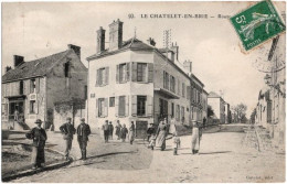 77. LE CHATELET-EN-BRIE. Route De Montereau. 10 - Le Chatelet En Brie