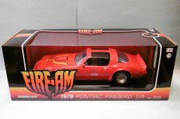 Greenlight - PONTIAC FIREBIRD Fire-Am T/A 1979 Rouge Réf. 13613 Neuf 1/18 - Autres & Non Classés