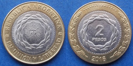 ARGENTINA - 2 Pesos 2016 KM# 165 Monetary Reform (1992) - Edelweiss Coins - Argentinië