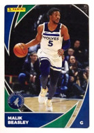 19 Malik Beasley - Minnesota Timberwolves - Panini NBA Carte Basketball 2020-2021 - Sonstige & Ohne Zuordnung