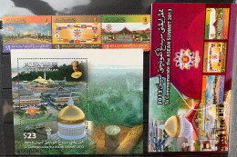 Brunei 2013, To Commemorate The ASEAN Summit 2013, MNH S/S And Stamps Strip - Brunei (1984-...)