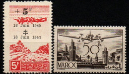 MAROC 1945-6 * - Poste Aérienne